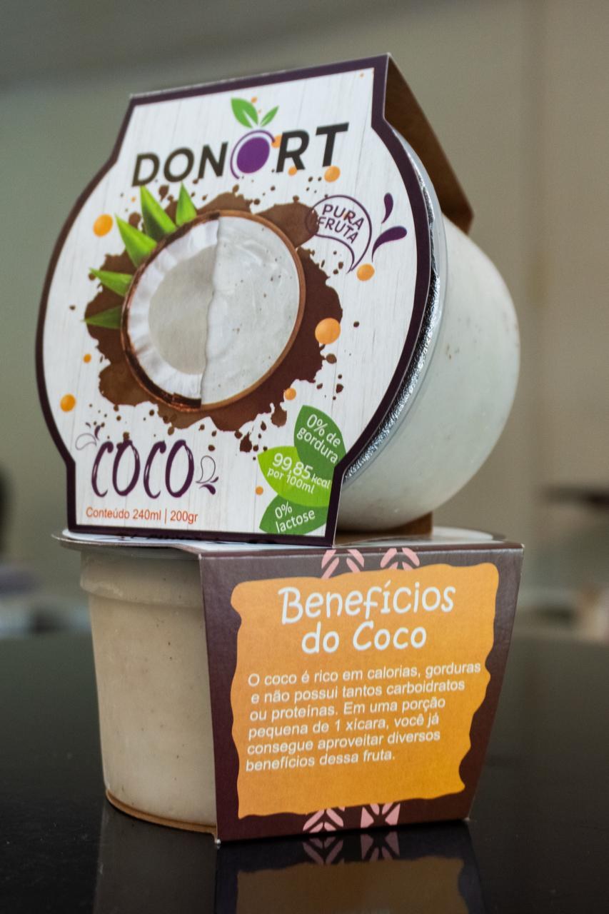 Produto Donort sabor Coco